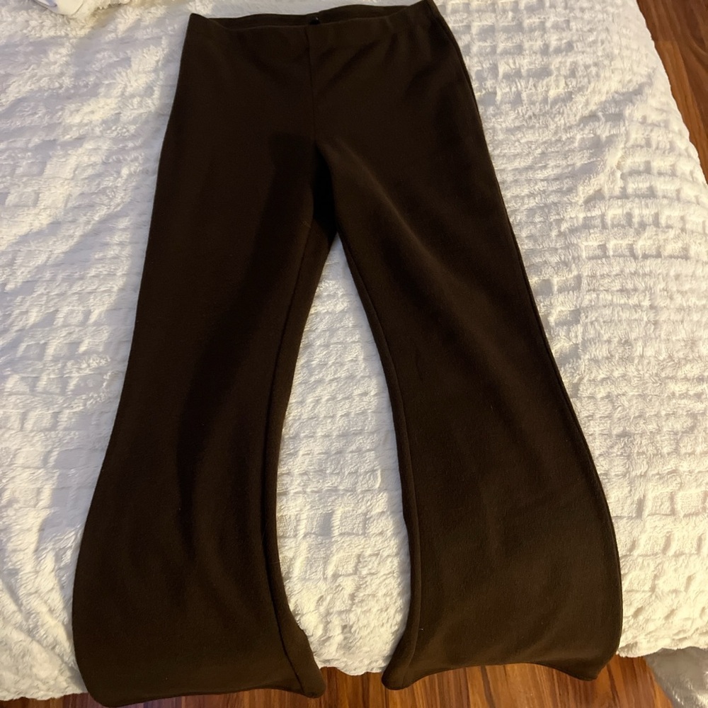Brown flared pants!